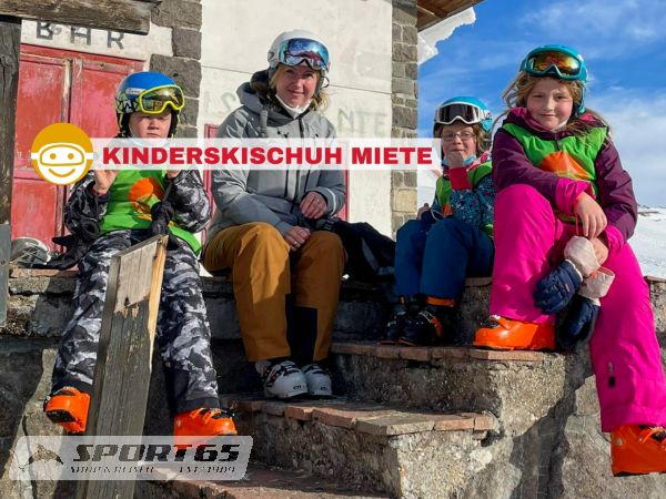 Kinderskischuh Miete Sport65 KidsClub