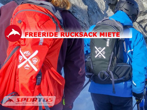 Freeride & Skitouren Rucksack Miete