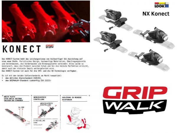 Dynastar SPEED RACE KONECT & Look NX 12 GW Bindung 23/24