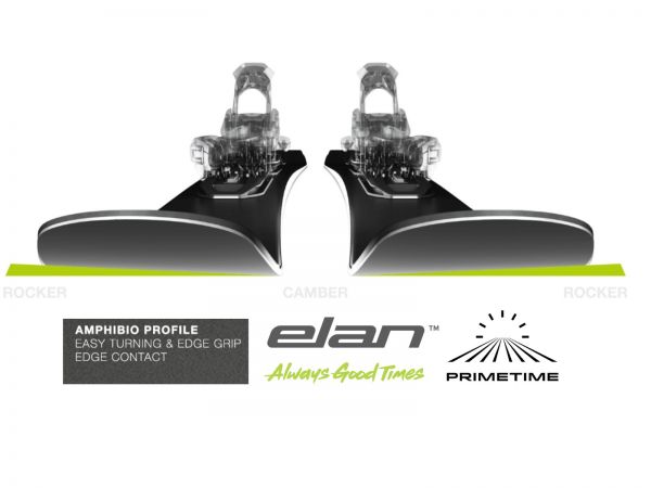 Elan PRIMETIME 22 & EL 10.0 GW Shift binding system 24/25
