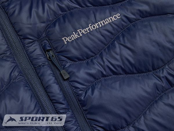 Peak Performance Helium Down Hybrid Hood Jacket Men, blue shadow
