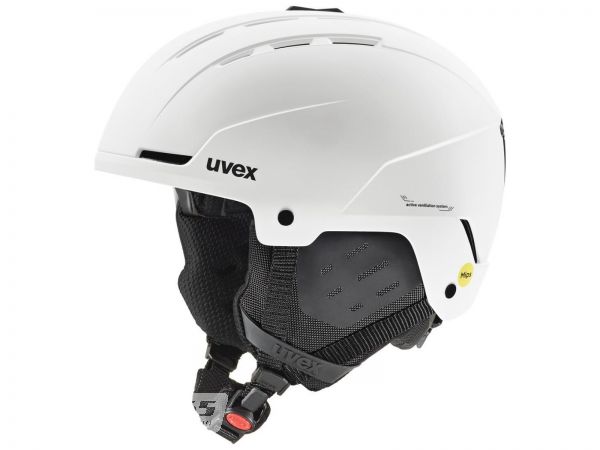 Uvex Stance MIPS skihelmet, white matt
