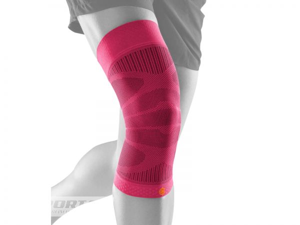 Bauerfeind Sports Compression Knee Support, pink