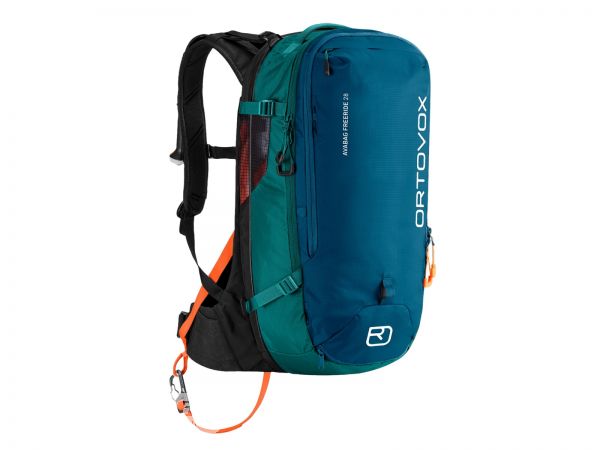 Ortovox Avabag LiTRIC FREERIDE 28 Airbag backpack, petrol blue