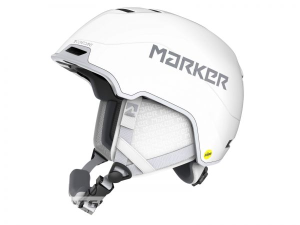 Marker Confident MIPS skihelmet, white/grey