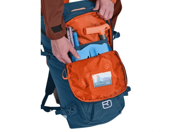 Ortovox Haute Route 40 touring backpack, desert orange