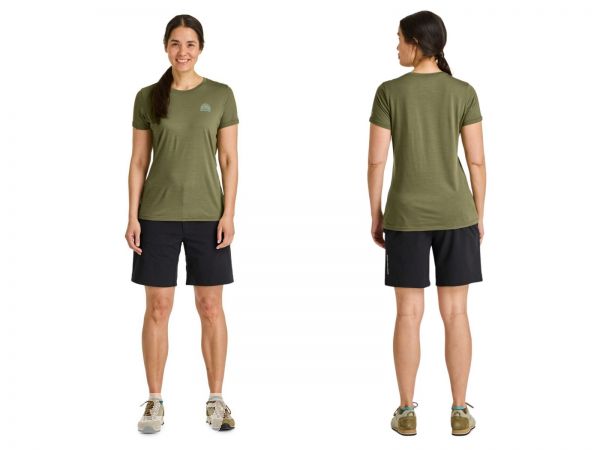 Ortovox 120 Merino Cool Tec MTN Stripe T-Shirt Women, wild herbs