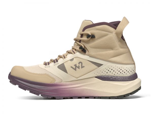 Tecnica AGATE S MID GTX Fast Hiking Schuh, beige/violet
