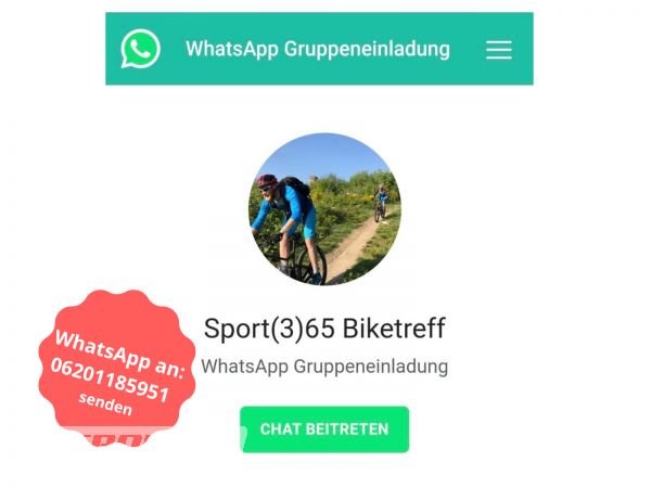 Sport(3)65 Mittwochs-Biketreff Weinheim