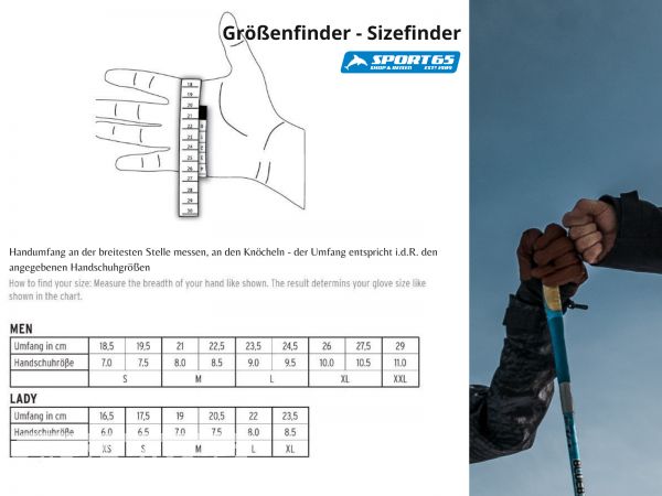 Hestra Heli Ski female 5 Finger Handschuh, grey/offwhite