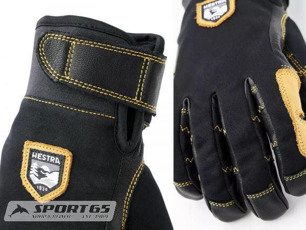 Hestra Ski & Touring glove Ergo Grip Active 5 Finger, black/black