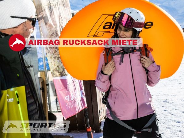Airbag backpack rental alpride