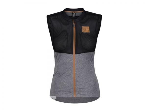 Scott AirFlex Light Vest Protektor, Women, black/dark grey melange