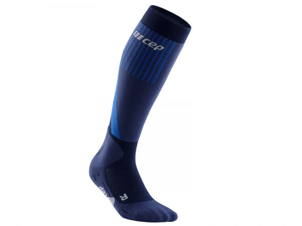 CEP Ski Touring Compression Socks Men, blue