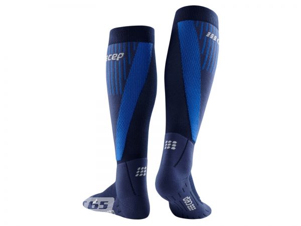 CEP Ski Touring Compression Socks Men, blue