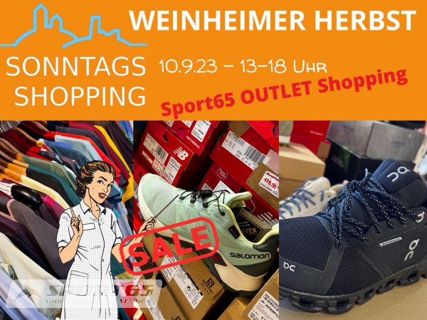 Sport65 Outlet Shopping am Weinheimer Herbst...