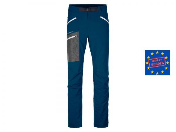 Ortovox Cevedale Pants Skitourenhose Men, petrol blue