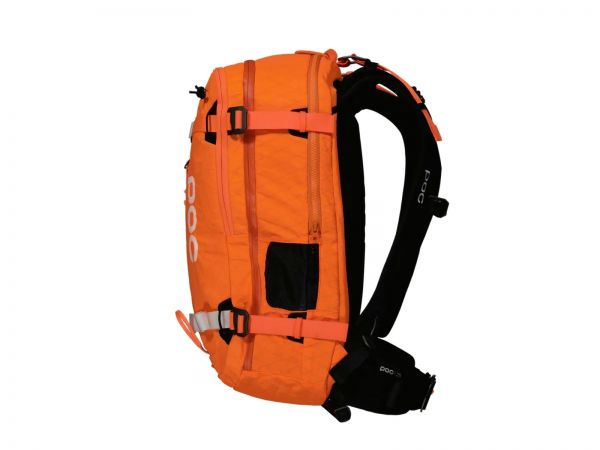 POC Dimension Avalanche Backpack & Alpride E2 Airbagsystem, flourescent orange