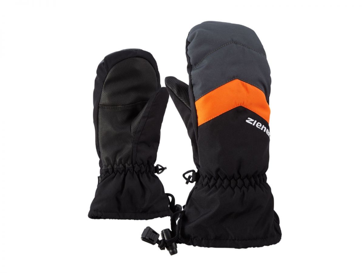 Ziener Lettero AS mitten gloves, black/graphite - Sport65 - Shop & Reisen