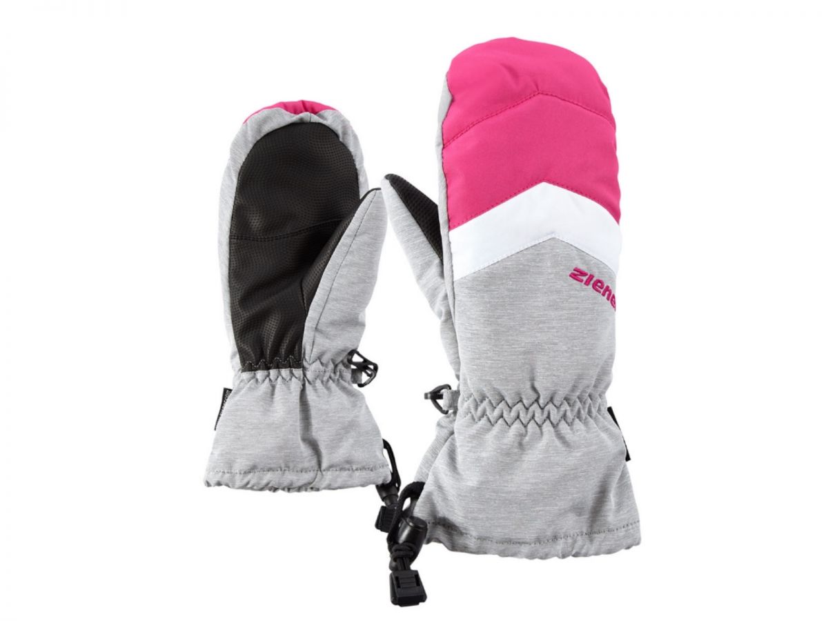 Ziener Lettero AS mitten gloves, light melange - Sport65 - Shop & Reisen